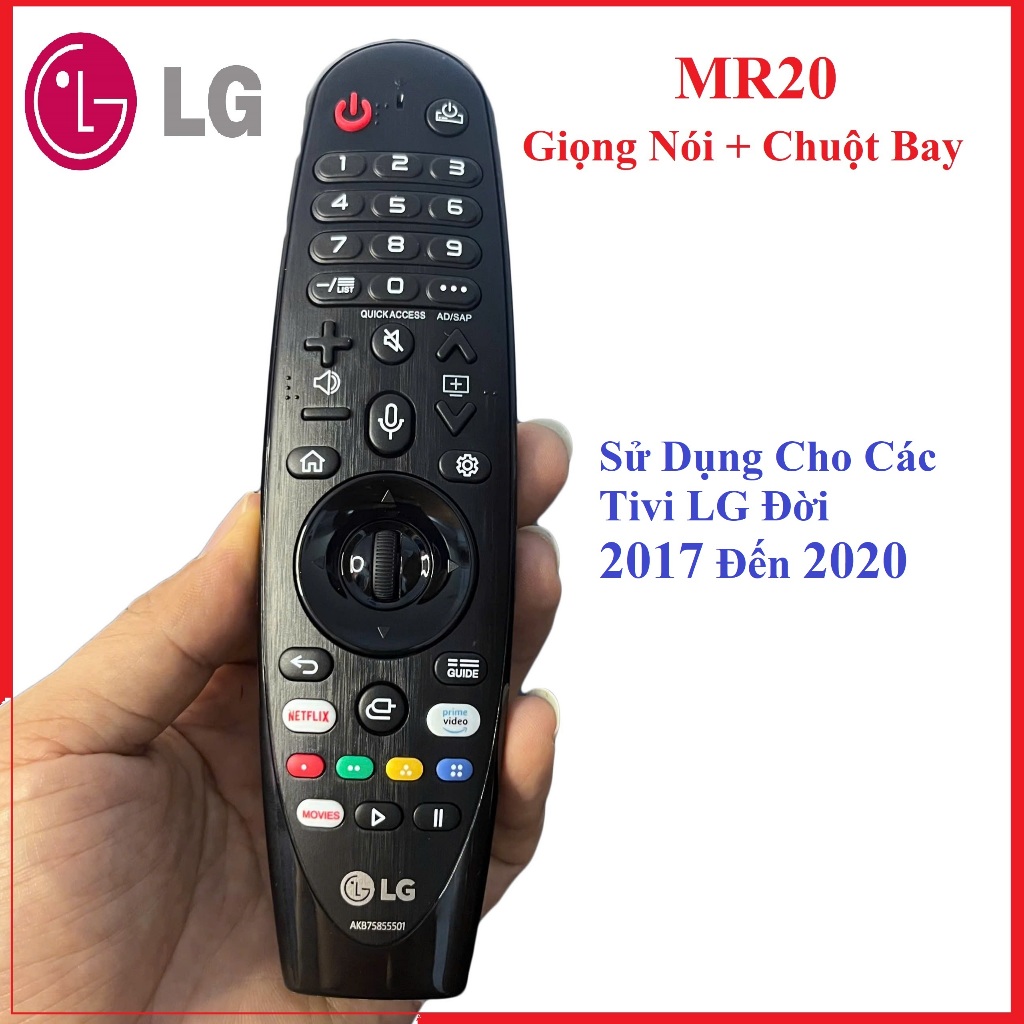 {Hàng Cao Cấp} Điều Khiển Giọng Nói Tivi LG - Dùng cho các Smart Tivi LG sản xuất năm 2017 đến 2020