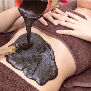 Bùn cứu dưỡng sinh giảm béo thảo dược bùn vàng và bùn     đen loại 500g và 1000g.