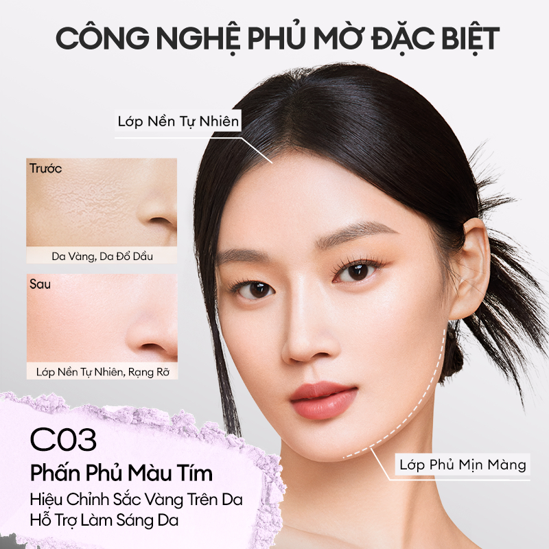 Phấn Phủ Dạng Bột COLORKEY Siêu Mịn Giúp Lớp Trang Điểm Tự Nhiên 8g | BigBuy360 - bigbuy360.vn