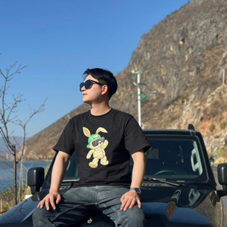 [AUTH] Áo Thun Chính Hãng Nam Nữ Couple, Mono  Short Sleeve T-Shirt, Áo Thun Dáng Rộng Ngắn Tay Mùa Hè