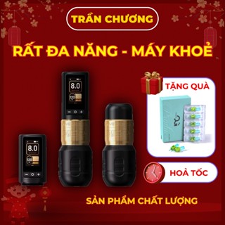  Máy xăm Ambition Soldier 270. Pen tích điện Ambition Soldier 270 2 pin dùng 16-20h stroke 4.0-4.5 