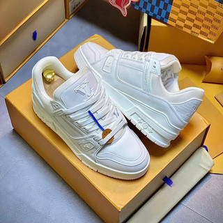 GIÀY L’V TRAINERS WHITE LAI AU [ BẢN CAO CẤP ] [ Full Box ]