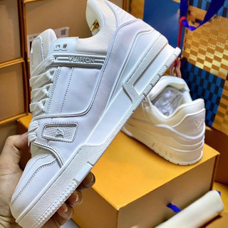 GIÀY L’V TRAINERS WHITE LAI AU [ BẢN CAO CẤP ] [ Full Box ]