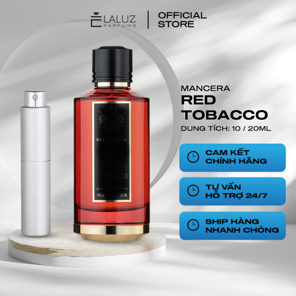[LALUZ]  Nước hoa Red Tobacco 10ml Hương thơm ấm áp, mạnh mẽ và cuốn hút