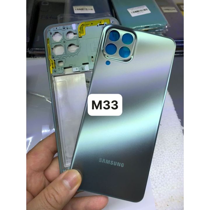 Vỏ Samsung M33 / M33 5G / M336 Bộ Có Sườn (Zin) ĐP