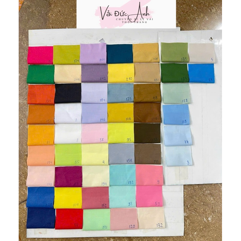 Thô nến các màu 60k/1m