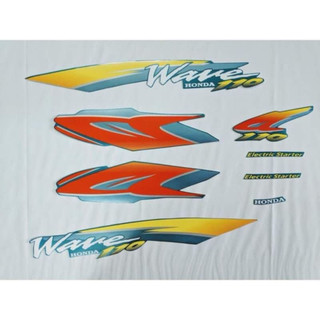 Bộ tem wave thái xanh ngọc - wave 110 xanh