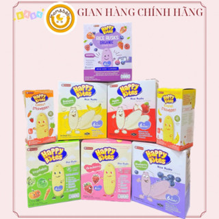 Bánh gạo ăn dặm Happy  Bites cho bé 6+ hộp  50g