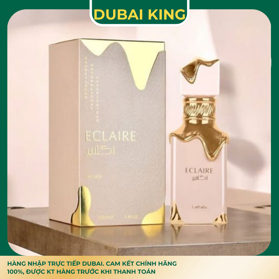 Nước hoa Lattafa Eclaire EDP ngọt ngào sang trọng 10ml