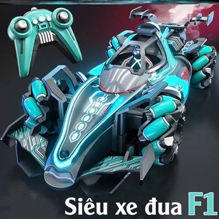  Xe đua F1 điều khiển từ xa với tốc độ cao nhạc đèn led và phun sương - Đồ chơi 