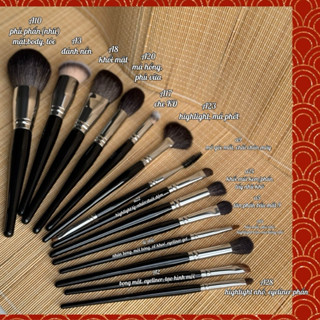 [PHIÊN BẢN MỚI] Set Cọ Trang Điểm Cá Nhân NhiVi 14 Cây Lông Thú