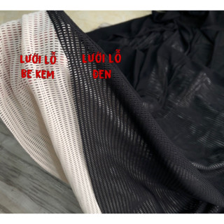 Vải lưới thời trang , lưới thể thao chữ.