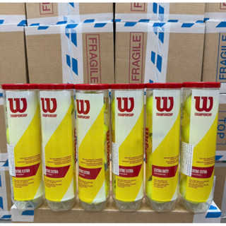 Banh Wilson đỏ 4 trái , banh tennis wilson championship