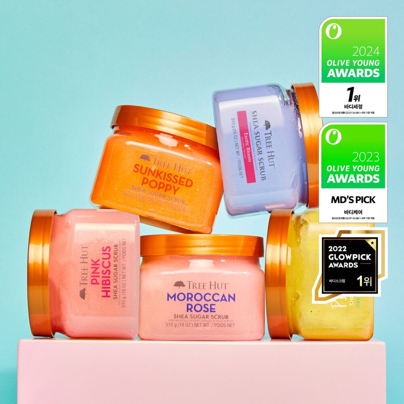 Tẩy Tế Bào Chết Body Tree Hut Shea Sugar Scrub 510g