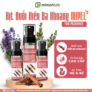 Xịt Phòng Tinh Dầu Đuổi Kiến Ba Khoang MIPEL (For Paederus) Chai 100ml, Xịt Đuổi Kiến Ba Khoang Cao Cấp Dùng Trong Gia Đ