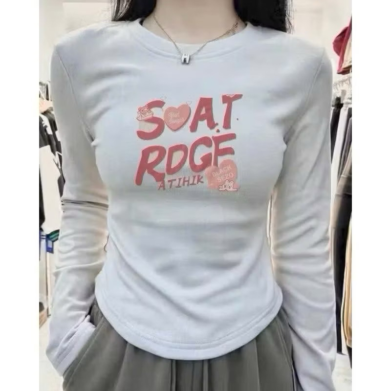 ÁO TAY DÀI THUN IN CHỮ SIÊU SANG BOONG STORE HP TROT