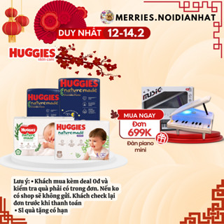 [HÀNG MỚI VỀ] Bỉm HUGGIES PLATINUM NATURE MADE size M58/L44/XL 38/XXL26/S82/NB60