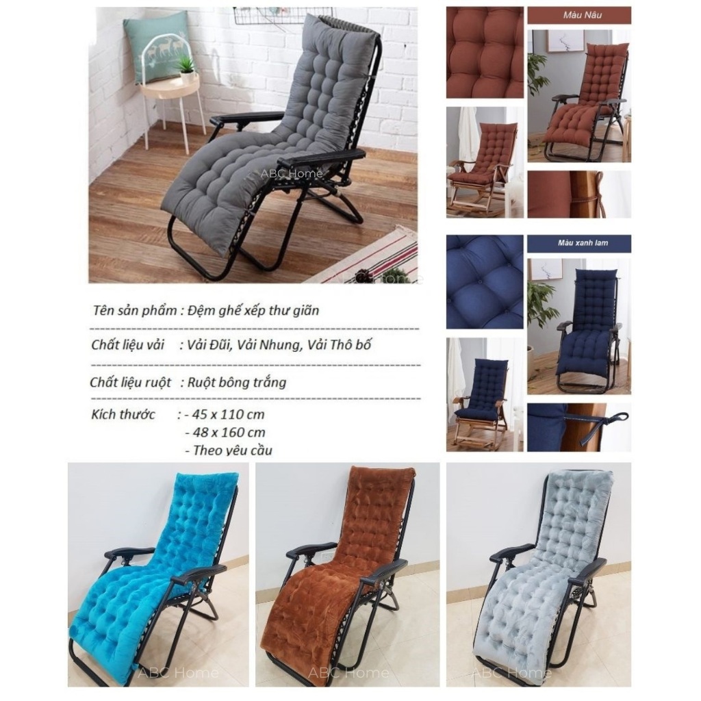 Đệm ghế xếp thư giãn
