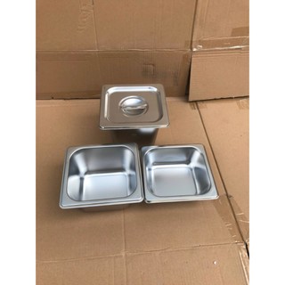 Khay GN Dày Đựng Topping, Buffet, Thực Phẩm (1/2 - 1/3 - 1/4 - 1/6 - 1/9)