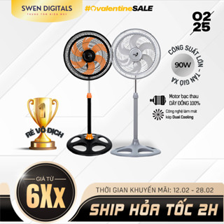 Quạt đứng Asia TURBO Plus 6 cánh - công suất 90W - chính hãng - BH 2 năm