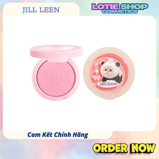 Phấn Má Hồng Jill Leen Lấp Lánh Không Thấm Nước Làm Sáng Tone Màu Da