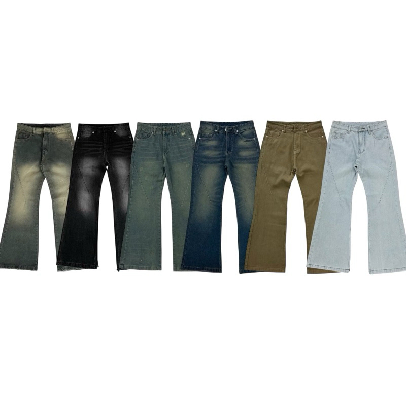 QUẦN JEAN ỐNG LOE - quần jean ống loe nam nử