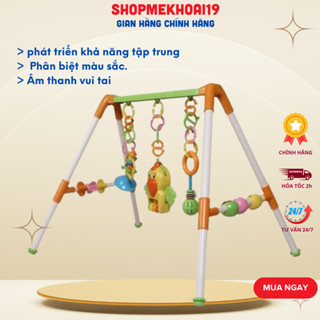 Đồ chơi Kệ chữ A cho bé Khoaibaby Có âm thanh vui nhộn, đồ chơi cho bé sơ sinh