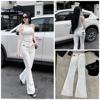 [Follow shop nhận mã 10k] Quần dài jeans denim loe chữ x túi sau UMEE STORE QCCC QCL1 QD0574 33575