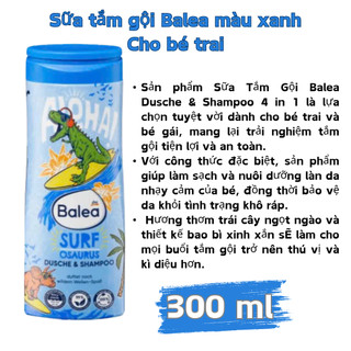 Sữa tắm gội Balea Kid 2in1 300ml