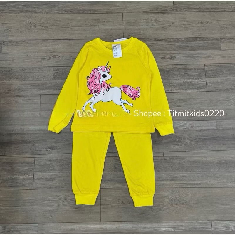 bộ cotton pony bé gái 1-6y