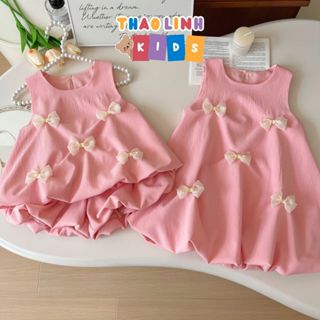 Set Bộ Bé Gái Mặc Hè Sang Chảnh Cho Bé Đi Chơi Đi Tiệc