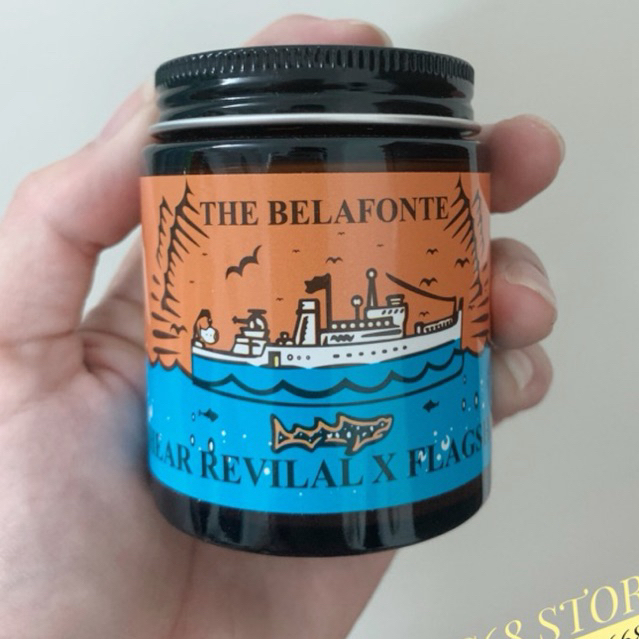 Sáp vuốt tóc Ko mùi THE BELAFONTE CLAY 113g