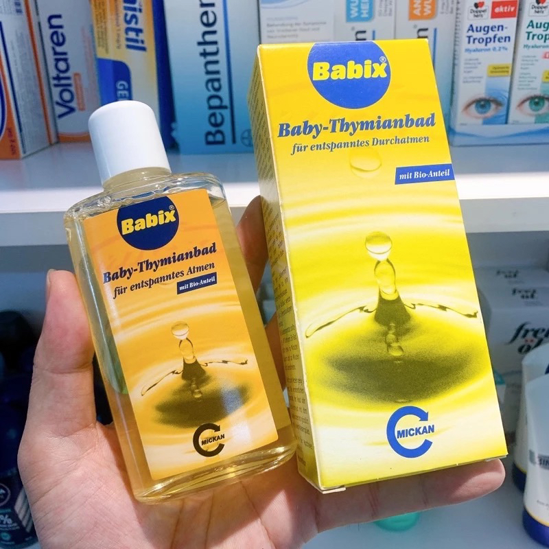 Dầu Tắm Babix Baby-Thymianbad Chống Cảm 125ml