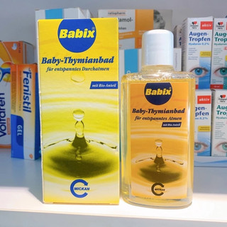 Dầu Tắm Babix Baby-Thymianbad Chống Cảm 125ml