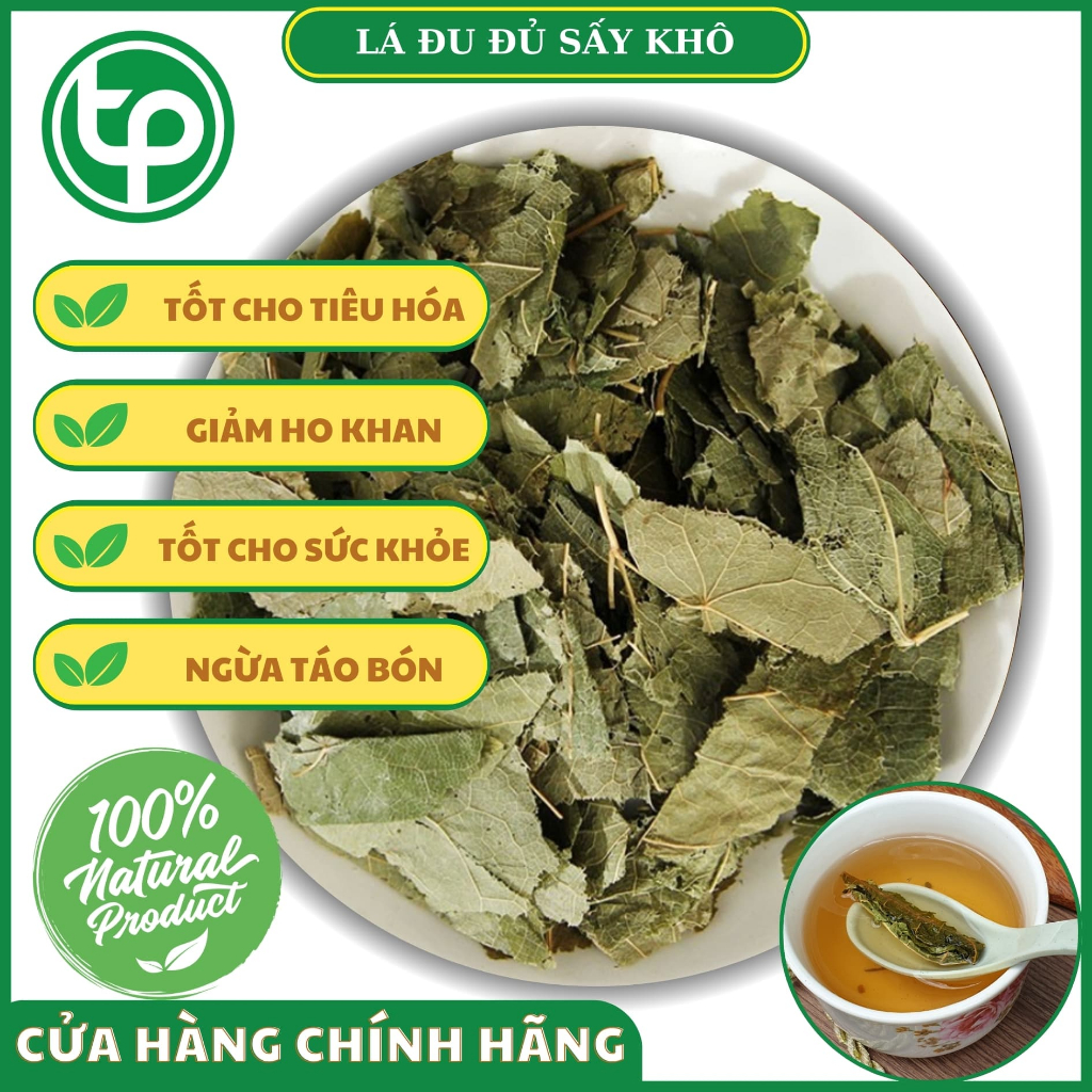 [Trà khô chất lượng cao] Lá đu đủ đực khô 500g - Tấn Phát