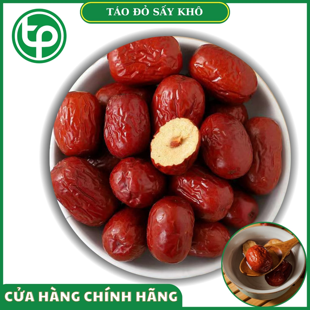 [Túi lớn loại 500gram] Táo đỏ sấy khô tấn phát - Hàng sạch thơm giá tốt
