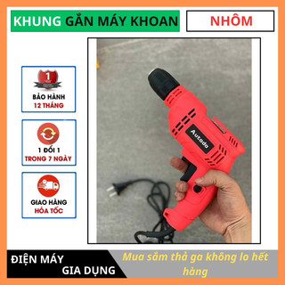 Đế gắn máy khoan,khung gắn máy khoan cầm tay