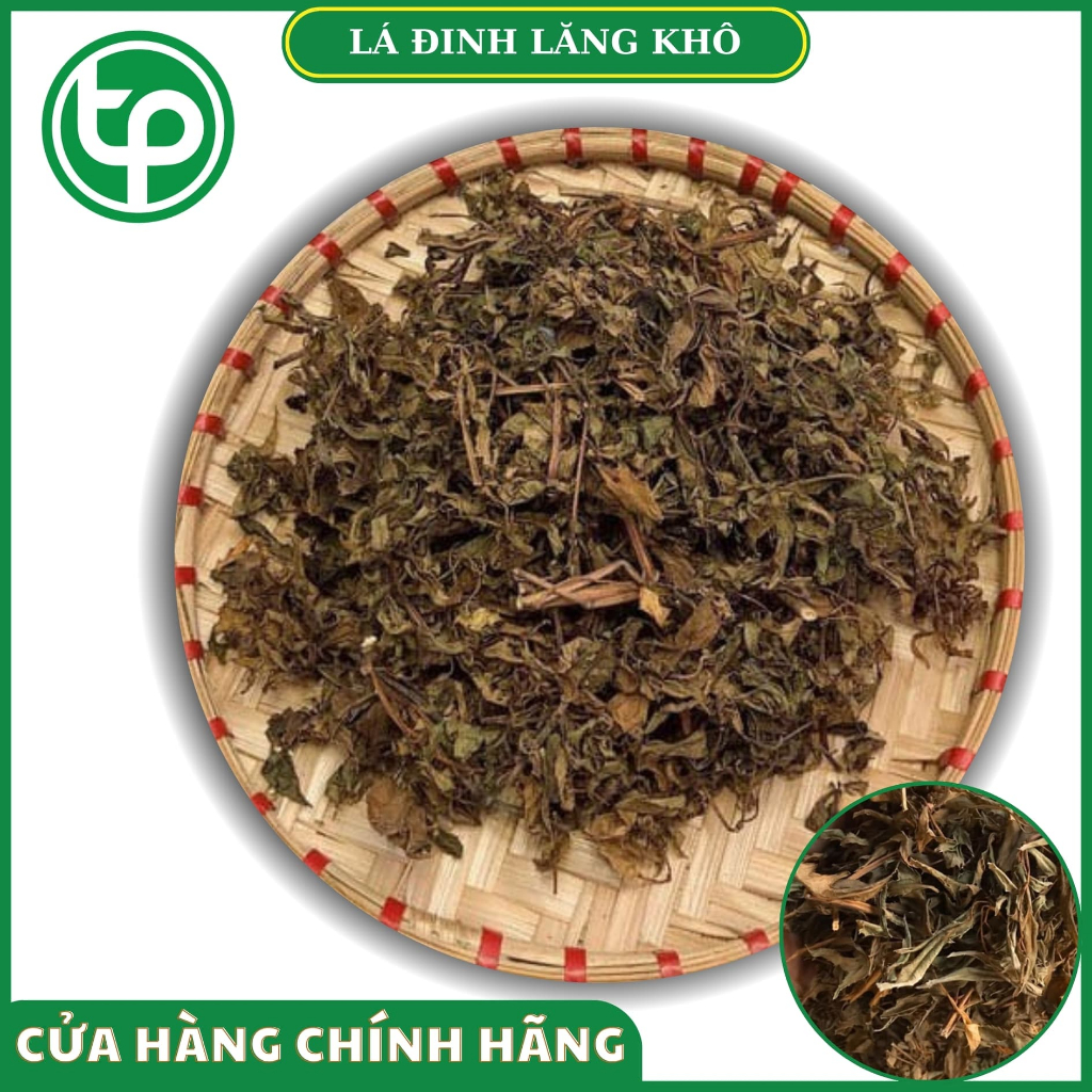 Lá đinh lăng khô túi lớn loại 1kg - Tấn Phát - Hàng công ty chất lượng cao
