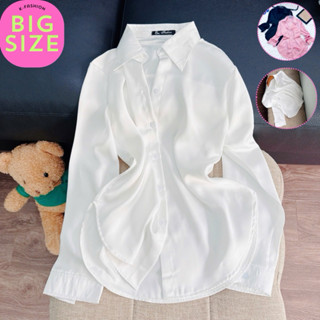 ÁO SƠ MI NỮ LỤA BIG SIZE, Lụa tô châu mềm mịn mát không nhăn, áo sơ mi công sở thanh lịch sang trọng.
