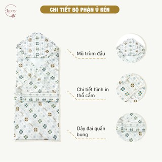 Chăn Ủ Kén Vải Sợi Tre Luxry