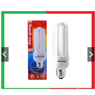 Bóng U compact 18w điện quang.