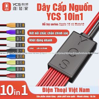 Dây Cấp Nguồn YCS D01 10in1 Dành cho 6 - 16ProMax, Huawei Mate 40