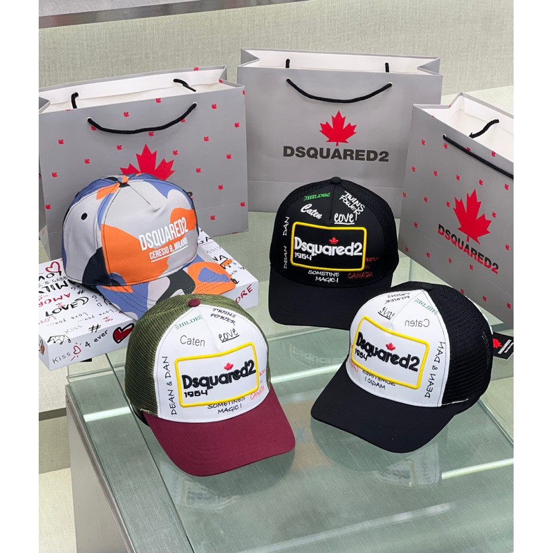 Mũ DSQ2 thời trang Nam - Nón lưỡi trai DSQ Năng Động Cực Trend