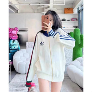 Áo Khoác Thể Thao  Logo Thêu Cao Cấp Bản Xịn - Áo Khoác Nỉ Cổ Cao Phong Cách Boy Phố Hottrend 2023