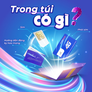Sim 4G MobiFone TK135 Data Cực Khủng 7GB/ngày 210GB/tháng. Miễn Phí Tháng Đầu Không Nạp Tiền