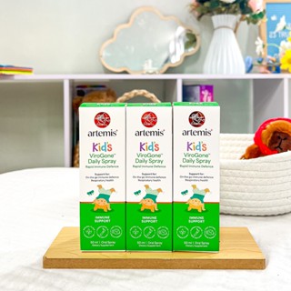 Tăng đề kháng tai mũi họng thảo dược Artemis ViroGone Spray / Liquid chính hãng New Zealand [MUA 2 TẶNG 1 SIRO HO]