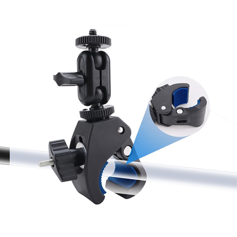 Kẹp điện thoại kẹp gopro đa năng phụ kiện cho máy ảnh, giá đỡ gopro cho xe máy