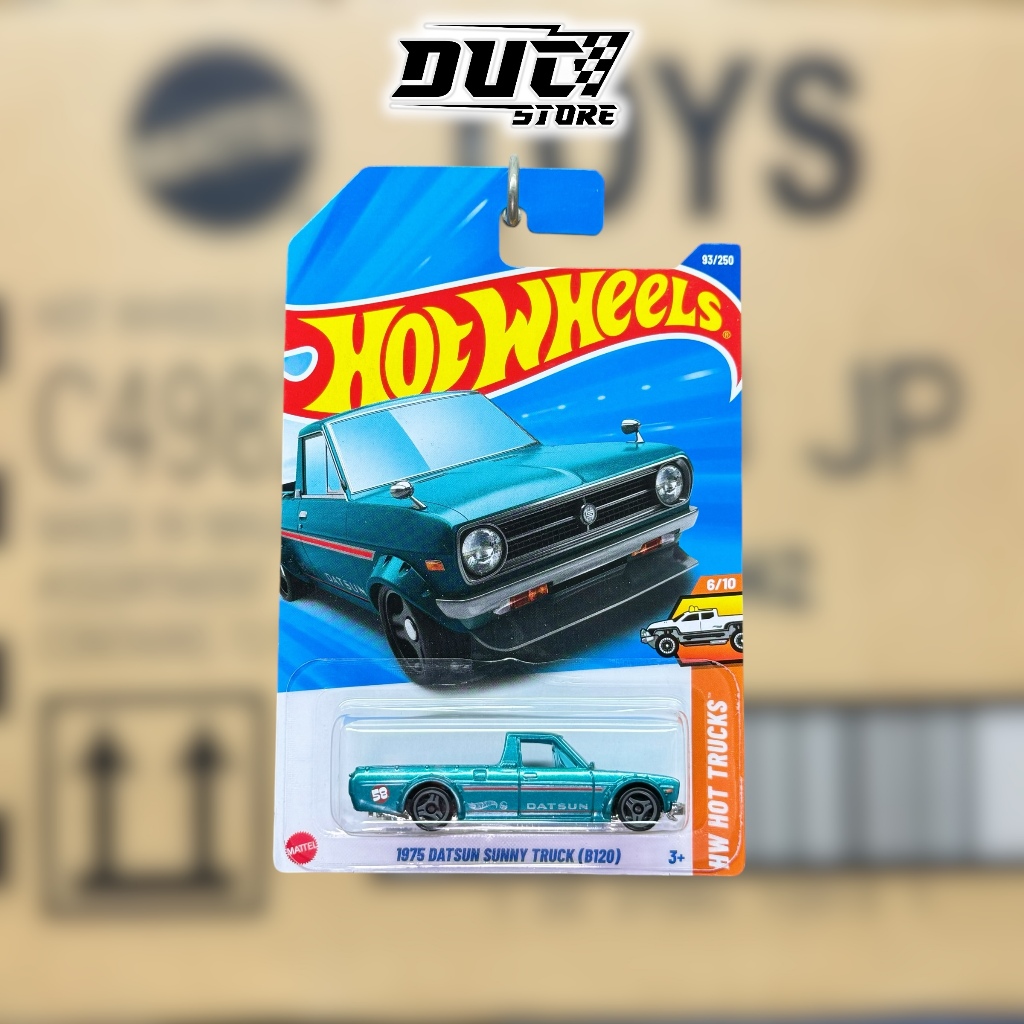Ducstore Xe mô hình HYX36 Hot Wheels 1975 Datsun Sunny Truck (B120) - basic D case 2025