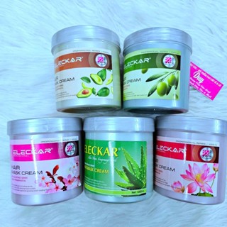 Hấp Dầu Kem xả Ủ Tóc Hoa Sen ELECKAR 1000ml - Ngăn Ngừa Và Phục Hồi Tóc Cho Tóc Mềm Mượt