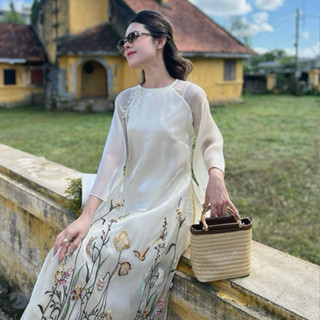 LINN Design Áo dài cách tân Tiên Sa (đã kèm quần)